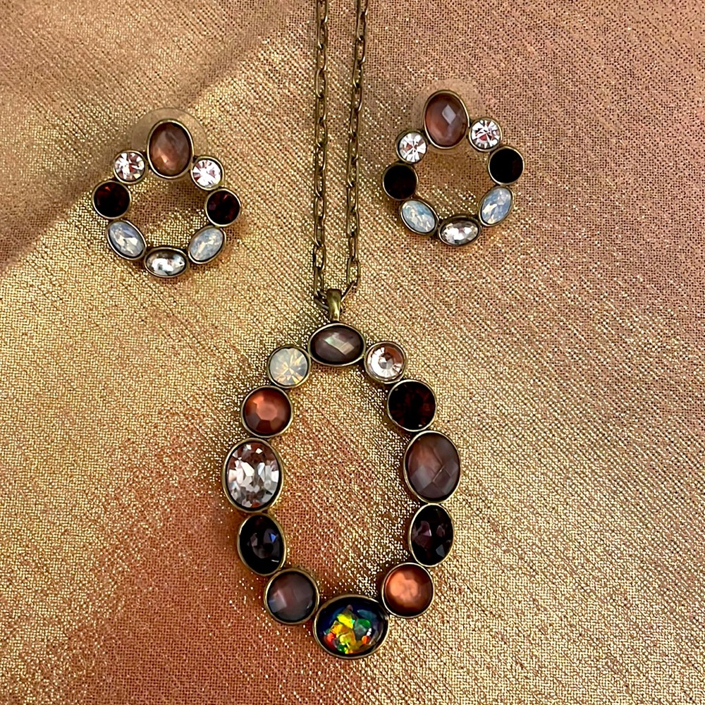 Vintage Necklace and Earrings